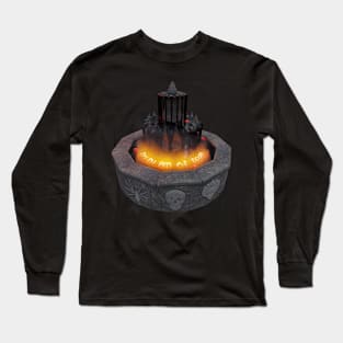 Fountain of Fear Logo Long Sleeve T-Shirt